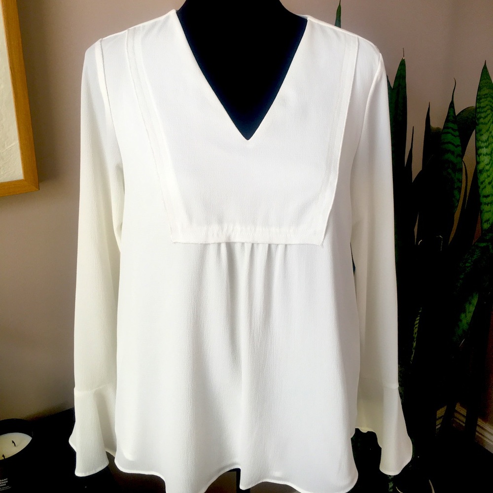 Calvin Klein Blouse -Cream size small